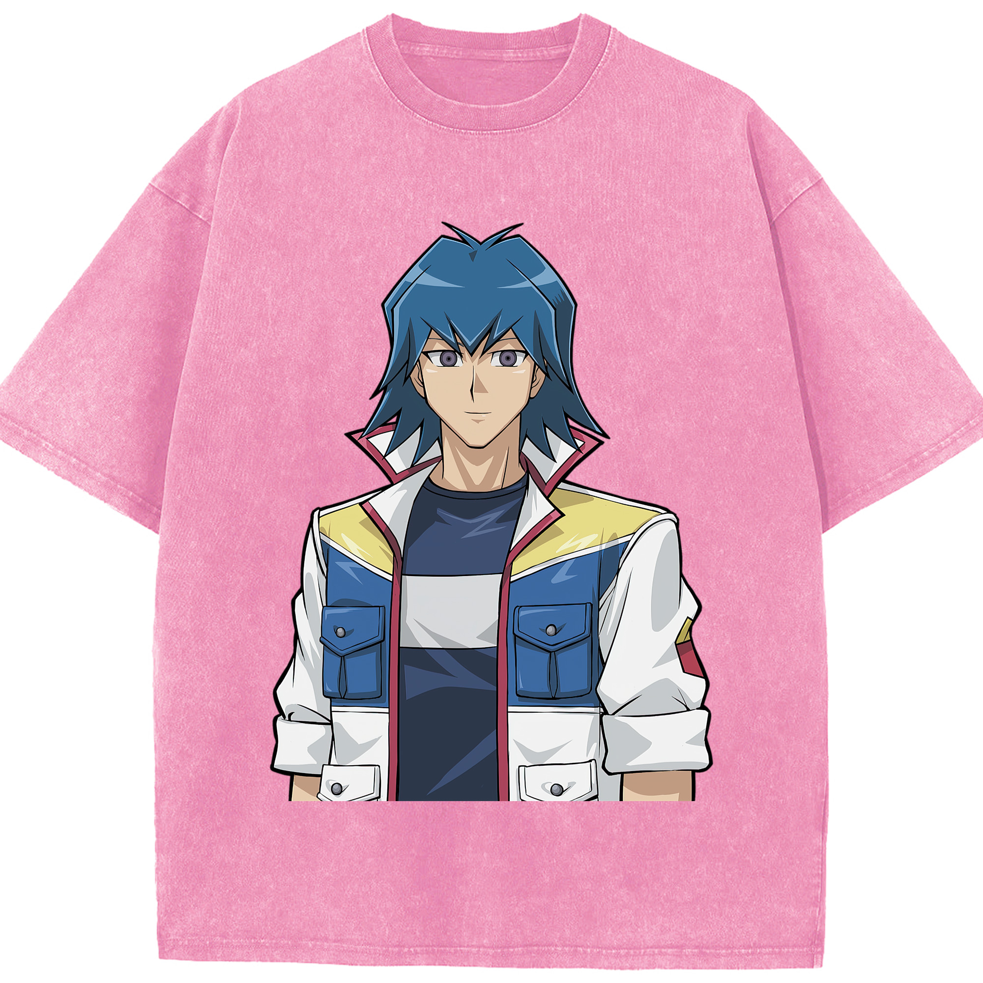 （画像用） 遊☆戯☆王 Yu-Gi-Oh! 綿100% ヴィンテージ風 半袖Tシャツ（フロントプリント）